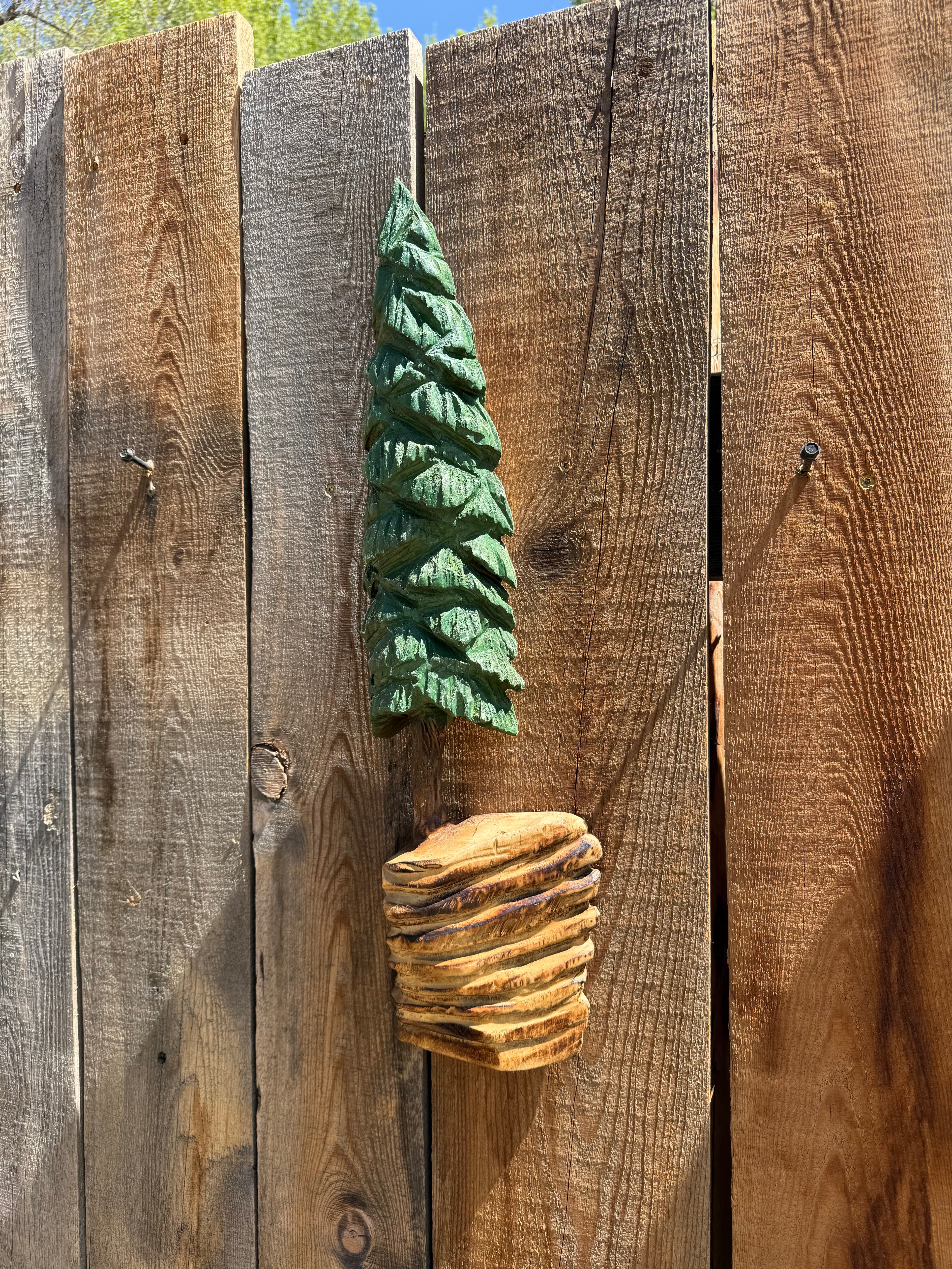 Tree on Rocks Wall Hanger