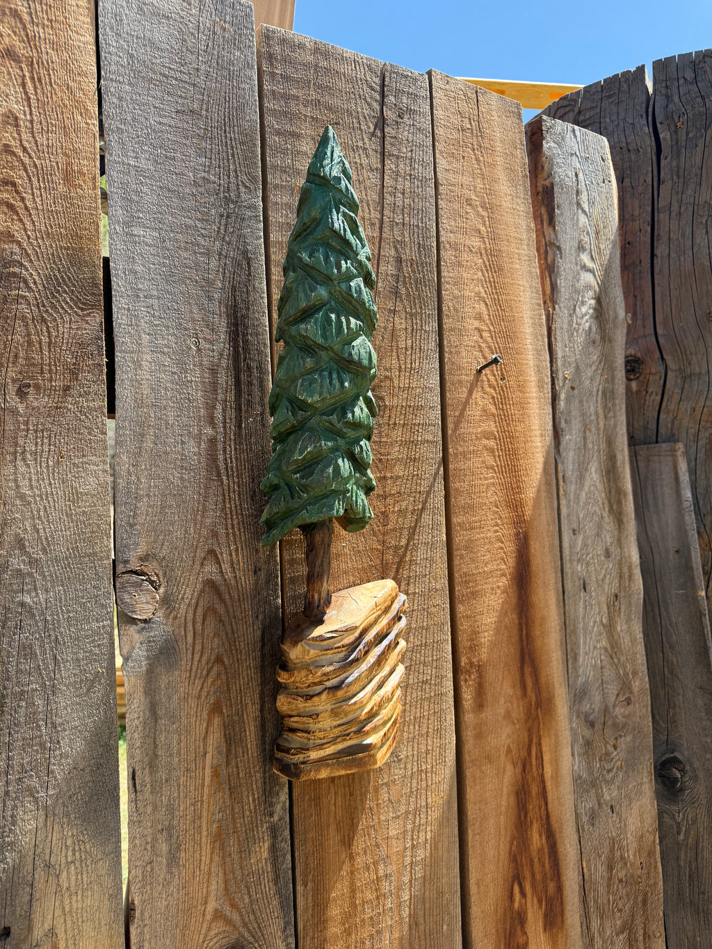 Tree on Rocks Wall Hanger