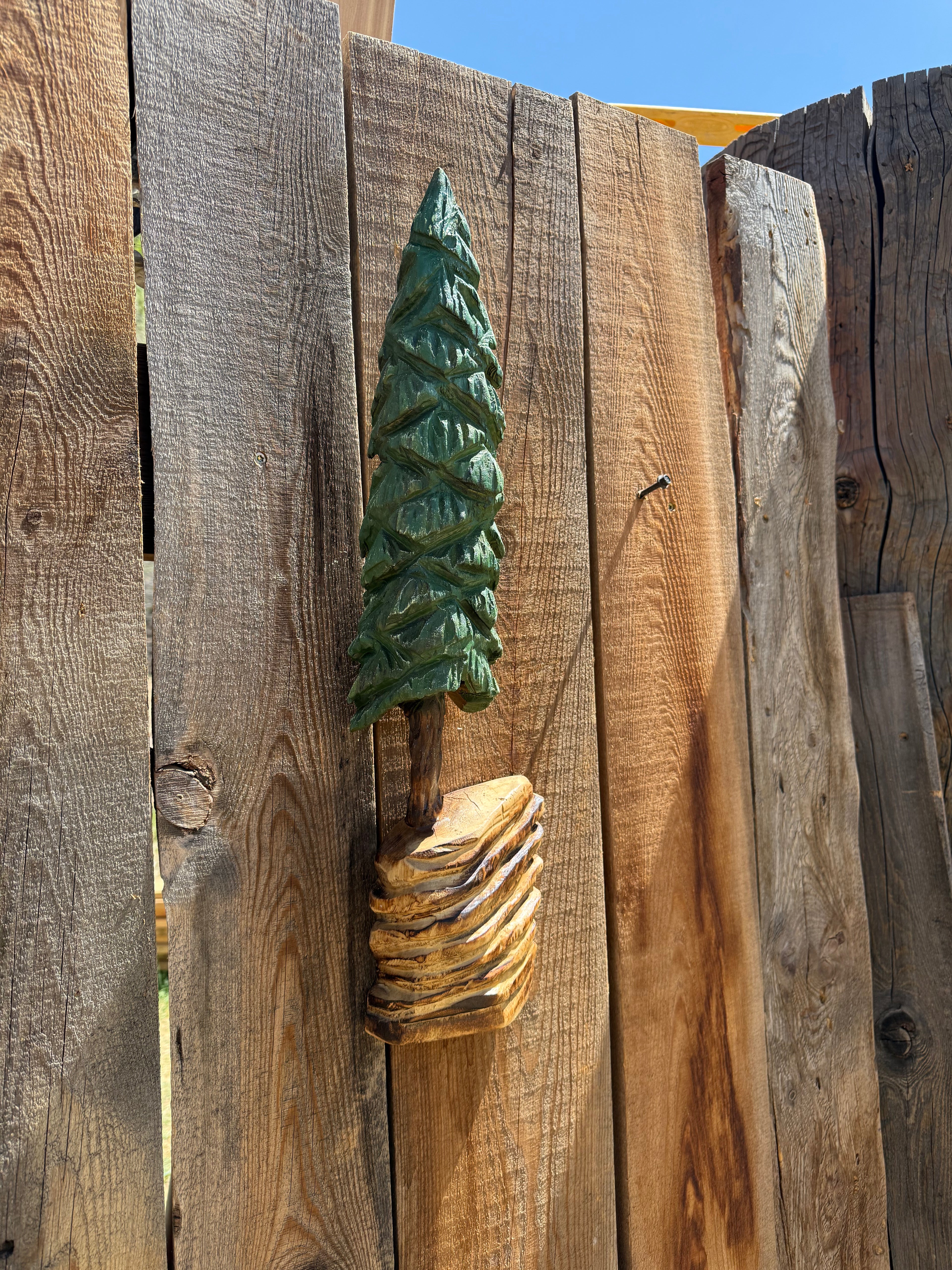 Tree on Rocks Wall Hanger