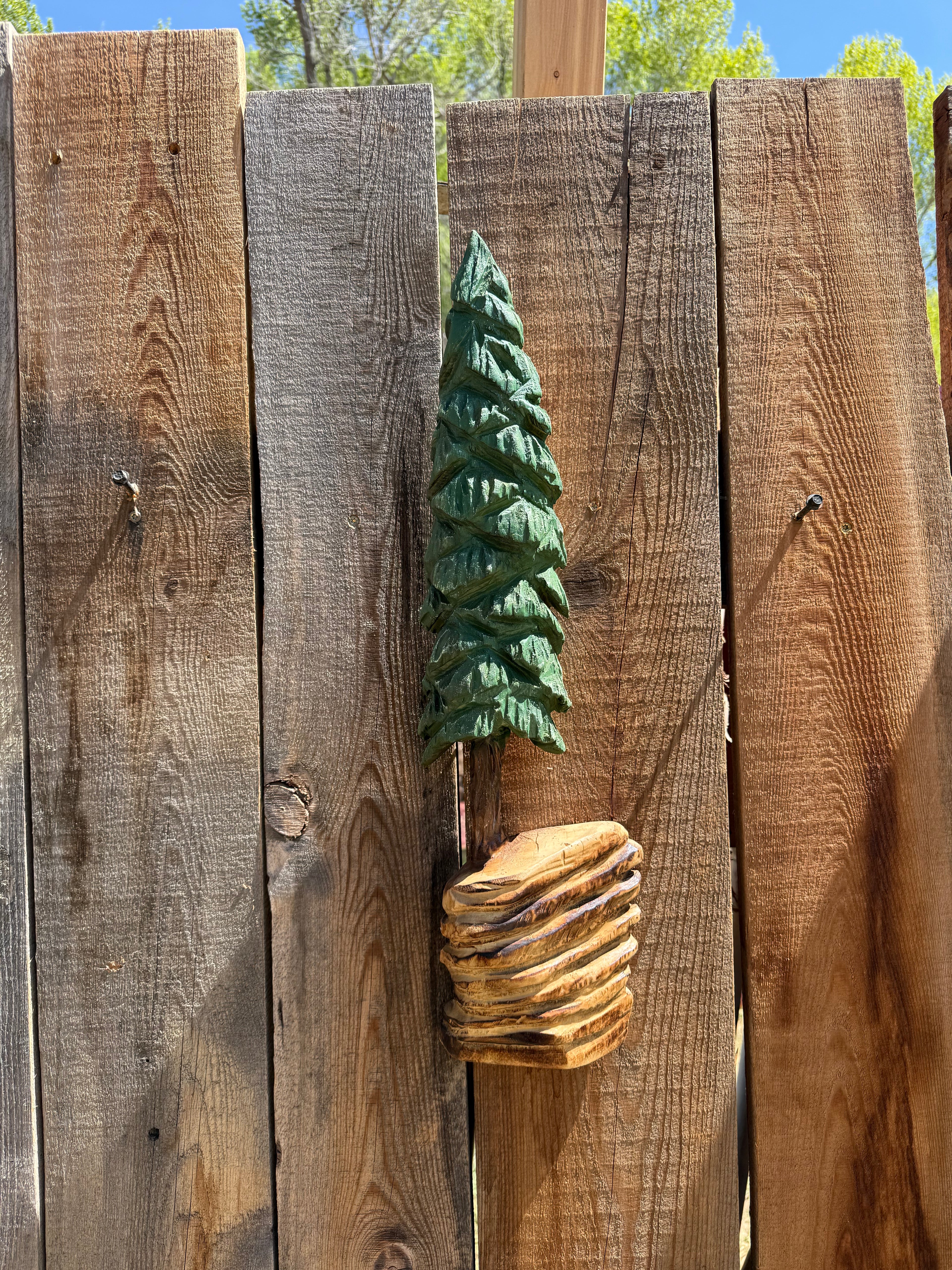 Tree on Rocks Wall Hanger